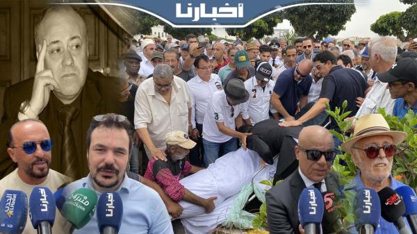 كلمات مؤثرة لإعلاميين معروفين في جنازة الصحافي عمر سليم