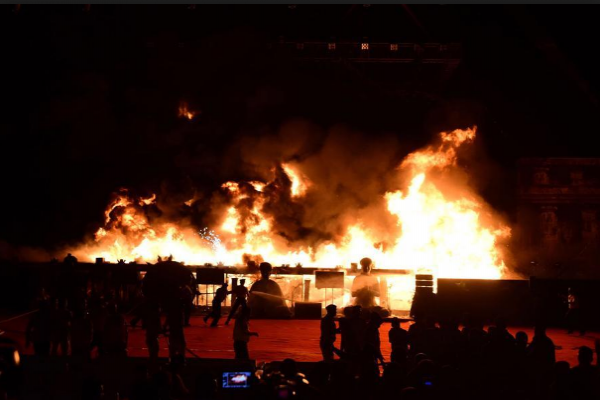 مصرع 22 شخصا على الأقل وإصابة العشرات في حريق بأحد مستشفيات ولاية أوديشا الهندية