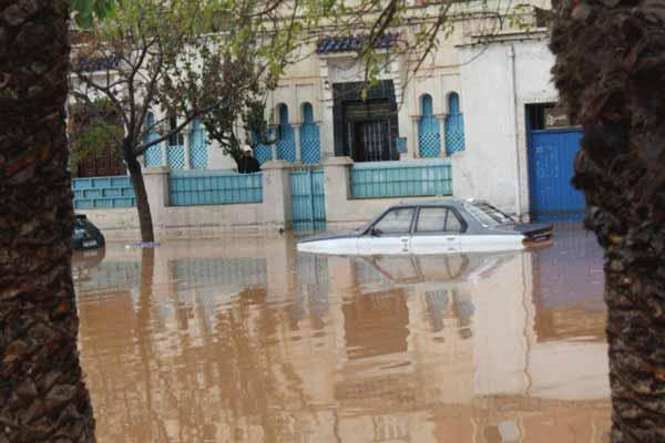 خسائر كبيرة بالناظور إثر تساقطات الأمطار