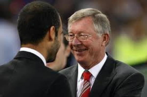 غوارديولا المرشح الأقوى لخلافة فيرغسون في مانشستر يونايتد 