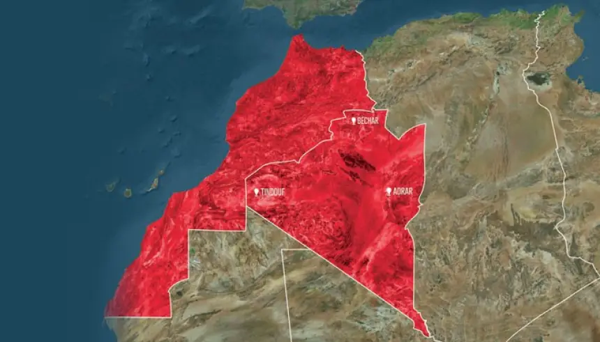 رعب في الجزائر بعد إعلان قناة فرنسية دعم باريس للمغرب في قضية الصحراء الشرقية