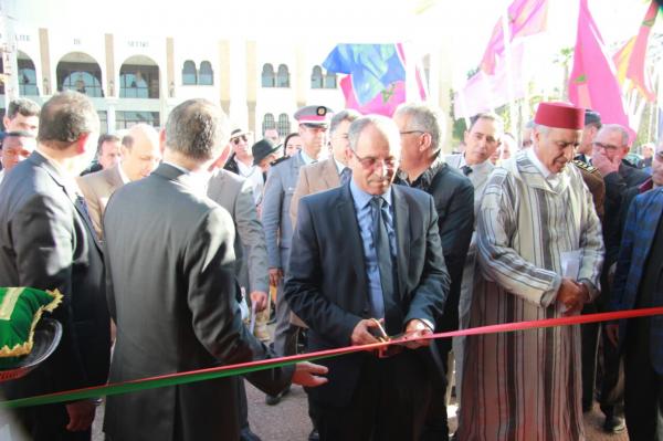 افتتاح فعاليات المعرض الاقليمي التاسع للكتاب بسطات