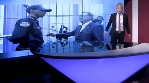 الرجولة...شرطي مغربي يرفض أمام الملأ السلام على حاكم مدينة سبتة المحتلة وبهذا وصفه الإعلامي المصري "معتز مطر"