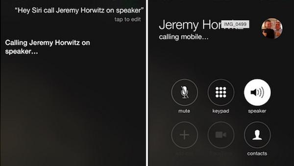 الأمر الصوتي Hey Siri سيتيح لك إجراء المكالمات عبر مكبر الصوت في نظام iOS 8.3