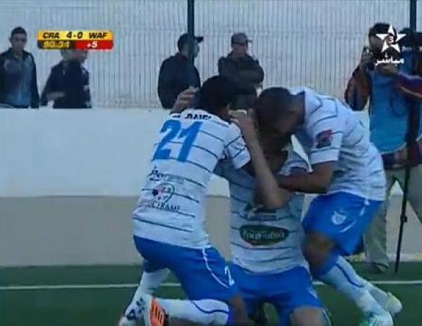 بالفيديو :  شباب الحسيمة يواصل انتصاراته القوية و يمطر شباك الوداد الفاسي برباعية