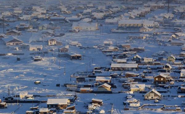 صور وفيديو: أبرد قرية في العالم حرارتها 71 درجة تحت الصفر