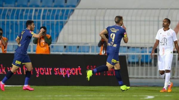 بالفيديو: هاتريك حمدالله يقود النصر لضرب الشباب برباعية