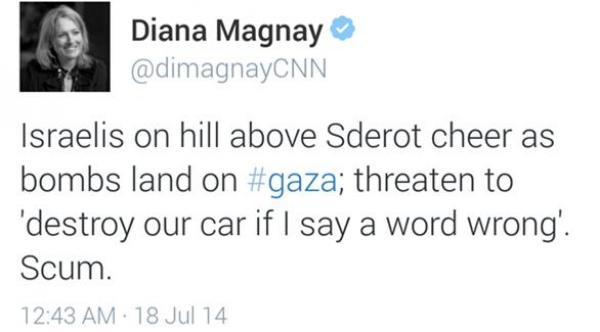 إسرائيليون يهددون مراسلة "سي أن أن" في فلسطين