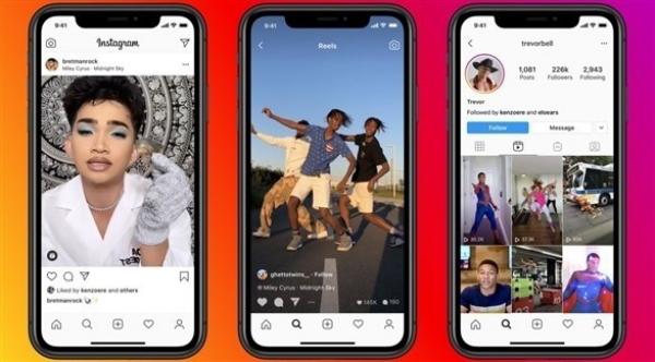 إنستغرام ريلز تمنع ظهور الفيديوهات التي تحمل علامات التطبيقات الأخرى
