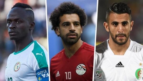 منافسة بين محرز وماني وصلاح على لقب الأفضل في أفريقيا