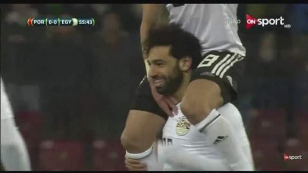 بالفيديو: هدف محمد صلاح في مرمى البرتغال وجنون المعلق المصري