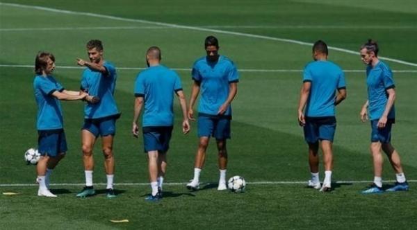 نجم ريال مدريد يثير "الذعر" في التداريب