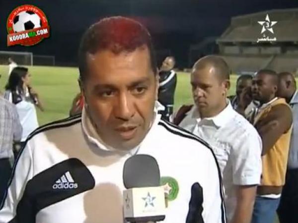 الطاوسي يشرح للجمهور المغربي سبب التعادل مع أنغولا