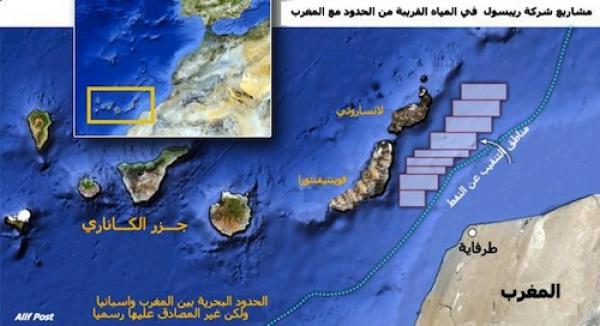 المياه الإقليمية بين المغرب وإسبانيا معكرة مع بدء التنقيب عن البترول في‮ ‬أكتوبر‮ ‬