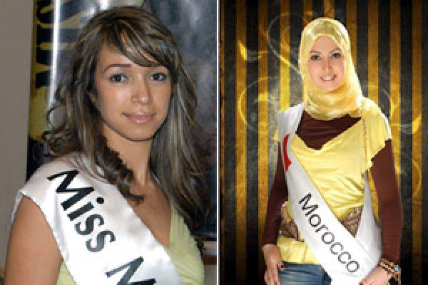  المغرب تسمح بارتداء الحجاب في مسابقة جمال 2012 وتمنع ارتداء المايوه