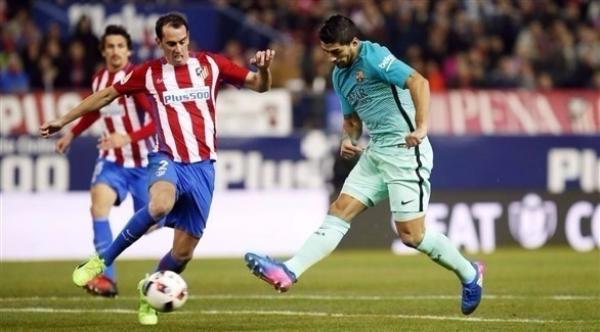 برشلونة يتجاوز أتلتيكو مدريد بثنائية ويقترب من نهائي كأس إسبانيا (فيديو)