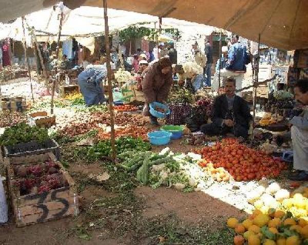 فوضى السوق الأسبوعي بقلعة السراغنة‏