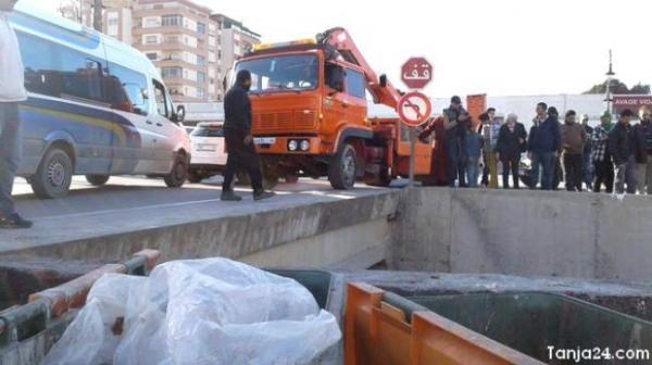 وفاة سيدة و إصابة زوجها بعد سقوط سيارتهما من أعلى قنطرة بطنجة