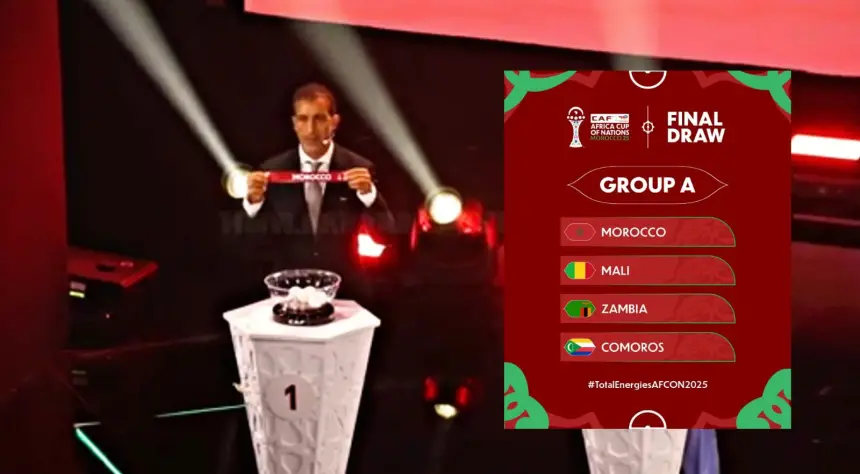 هذه مجموعة المغرب في كأس إفريقيا للأمم 2025