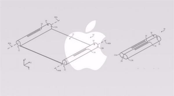 أبل تسجل براءة اختراع لجهاز إلكتروني بشاشة قابلة للسحب والطي