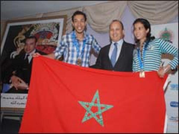 جامعة القوى تحتفي بنجمي إسطنبول