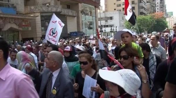 تظاهرات حاشدة في "التحرير" للمطالبة بإسقاط الرئيس مرسي