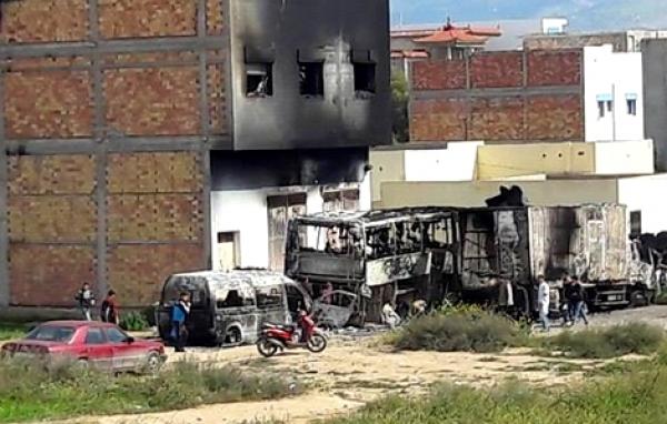 ماكاينش المزاح...الإعدام قد يكون مصير عدد من المعتقلين على خلفية أعمال شغب بإمزورن وبني بوعياش