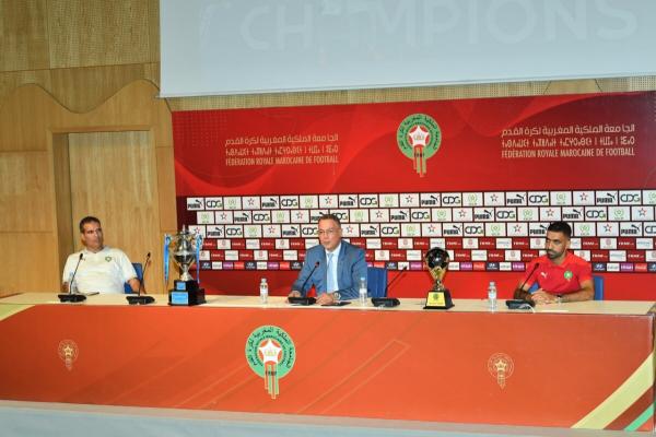 لقجع يستقبل المنتخب المغربي للفوتسال