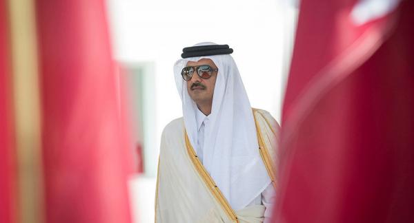 أمير قطر يتلقى دعوة من العاهل السعودي