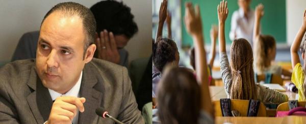 بعد مطالبتهم الاستفادة من صندوق كورونا..."بنحمزة" يهاجم أصحاب المدارس الخاصة "الناس فالناس والقرعة فمشيط الراس"