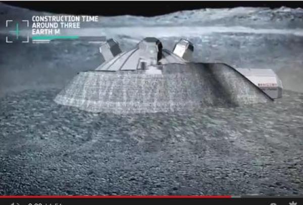 بالفيديو: كيف سيتم إنشاء أول منازل للبشر على القمر؟