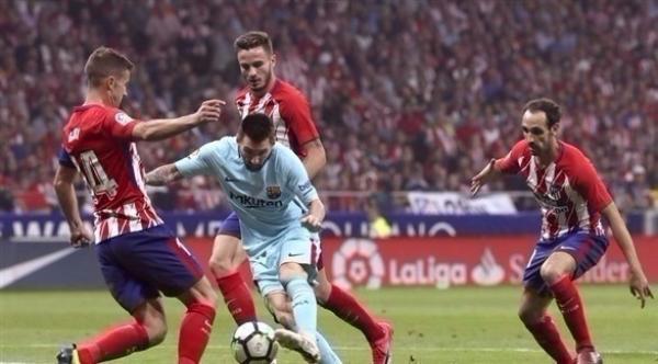 أتلتيكو مدريد ينهي سلسة انتصارات برشلونة (فيديو)