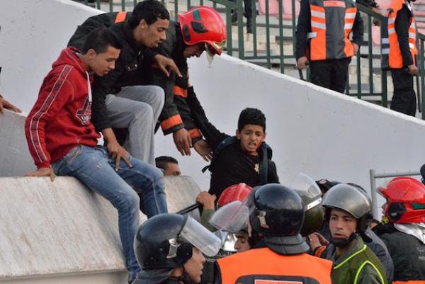 النطق بالحكم بعد غد الخميس في قضية المتهمين بالشغب في الديربي البيضاوي