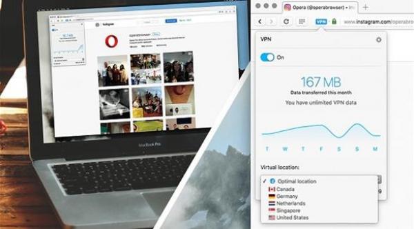 متصفح أوبرا الجديد يتيح إنشاء شبكة VPN