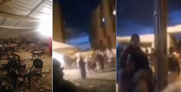 شاب مخمور يُهاجم جنازة التلميذ "حسام" ضحية جريمة قتل غادرة بالقنيطرة(فيديو)