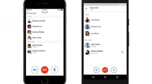 فيس بوك مسنجر يطلق المكالمات الصوتية الجماعية