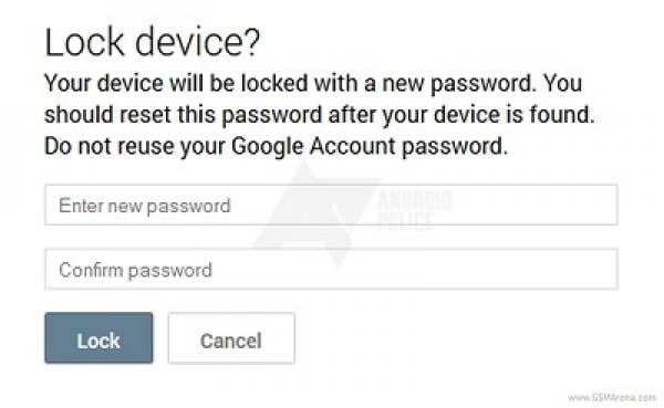 خدمة Android Device Manager ستوفر قريبا خيار تغيير الرقم السرّي والقفل من على بعد