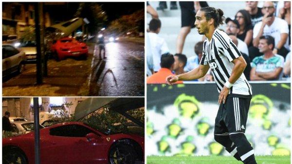 لاعب يوفنتوس كاسيرس يتعرض لحادث سير تحت تأثير &quot;الكحول&quot;