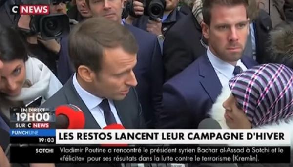 بالفيديو...مغربية تطلب من الرئيس الفرنسي حق اللجوء السياسي فكان جوابه صادما