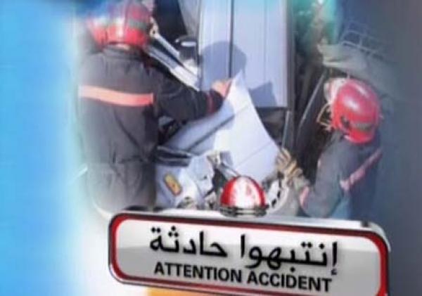 اصطدام سيارة اسعاف بسيارة خفيفة يخلف قتلى و جرحى قرب خريبكة