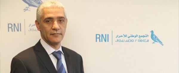 رشيد الطالبي العلمي، الناطق الرسمي باسم المكتب السياسي لحزب التجمع الوطني