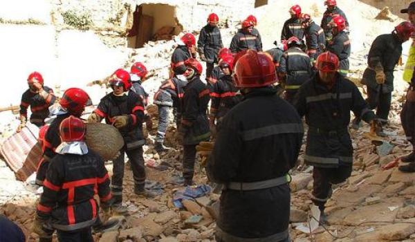 إنهيار عمارة من ستة طوابق بفاس دون ضحايا