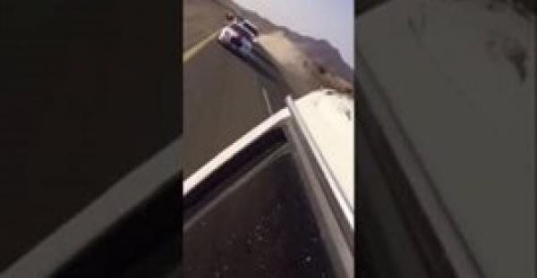 بالفيديو.. حادث عنيف في موكب حفل زفاف بالسعودية