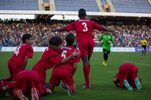 براعم المنتخب المغربي يحققون ما عجز عنه منتخب الكبار