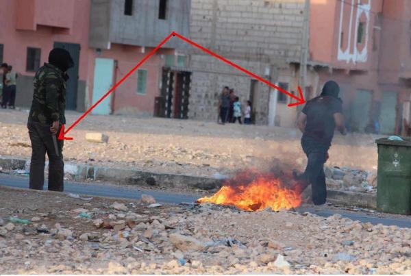 أحداث العيون: إصابة 70 من أفراد القوات العمومية بجروح