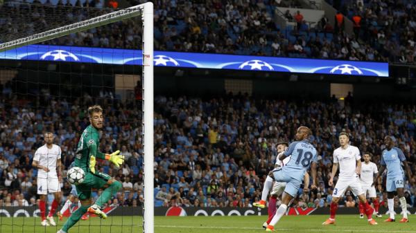 المان سيتي يبلغ دور المجموعات لدوري الأبطال