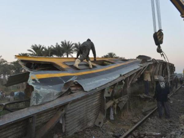 مصر تحقق بحادث قطار البدرشين