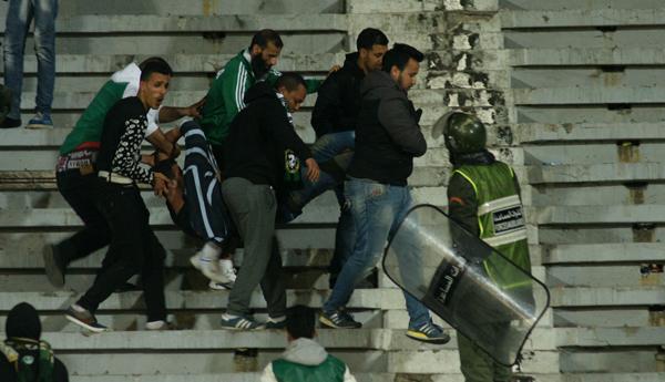 بودريقة بعد أحداث &quot;&#039;السبت الاسود&quot; : الفصائل المتطاحنة شوهت صورة الرجاء