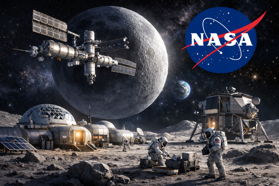 وكالة الفضاء الامريكية تخطط لبناء قاعدة على القمر بـ20 مليار دولار