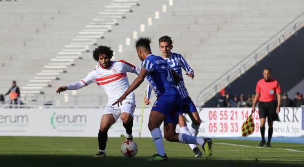 طاقم تحكيم جنوب إفريقي يقود مباراة الزمالك واتحاد طنجة